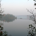 Lac paul sous le brouillard